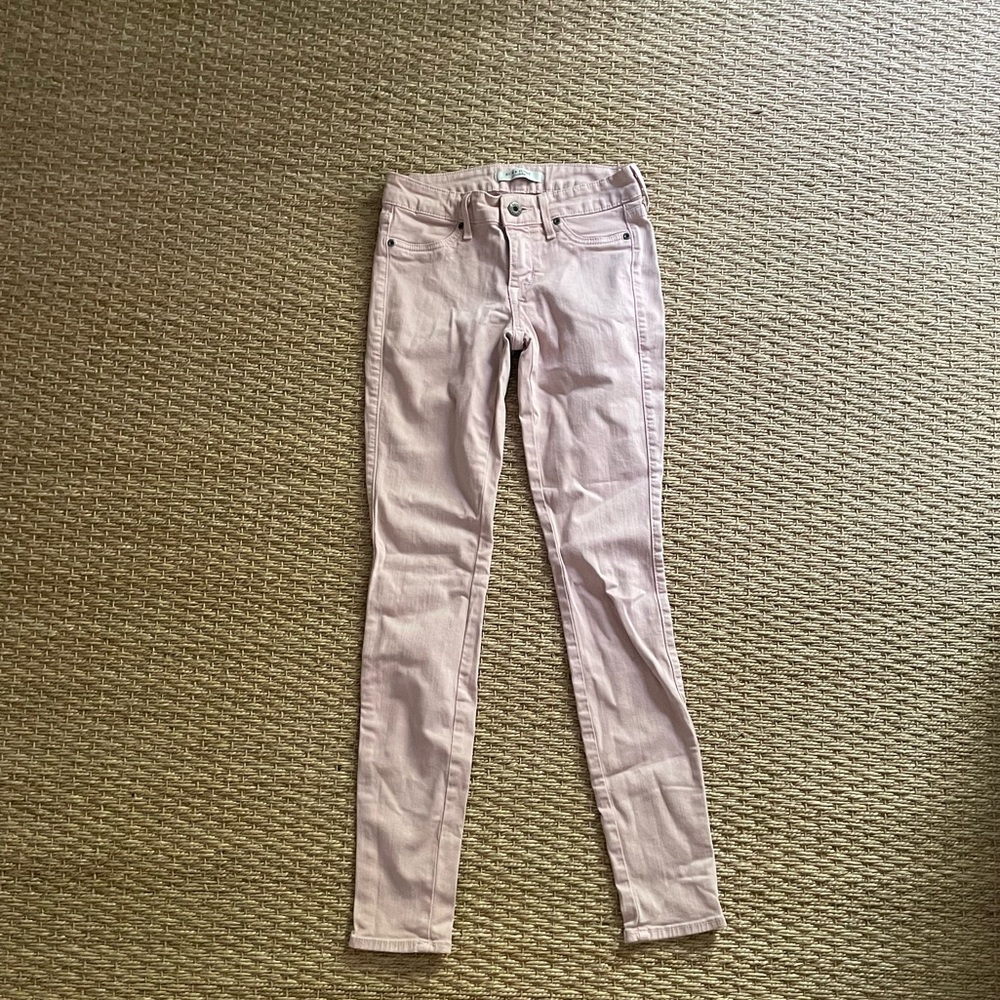 RICH & SKINNY low rise skinny jeans - dusty pink